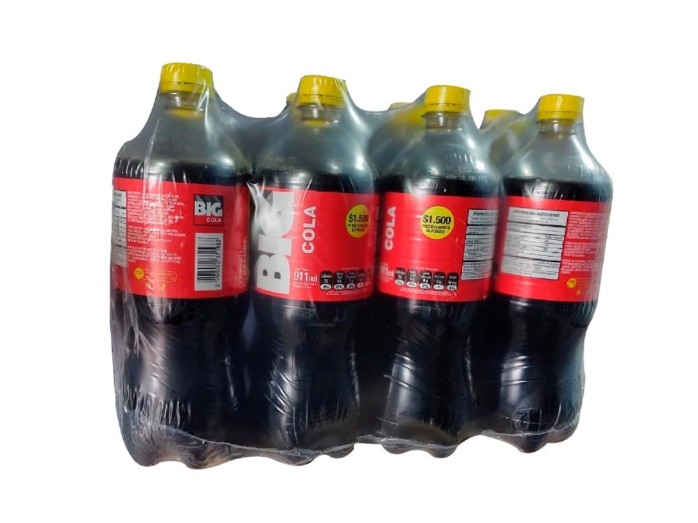 Bigcola negra 911 x 8 unidades