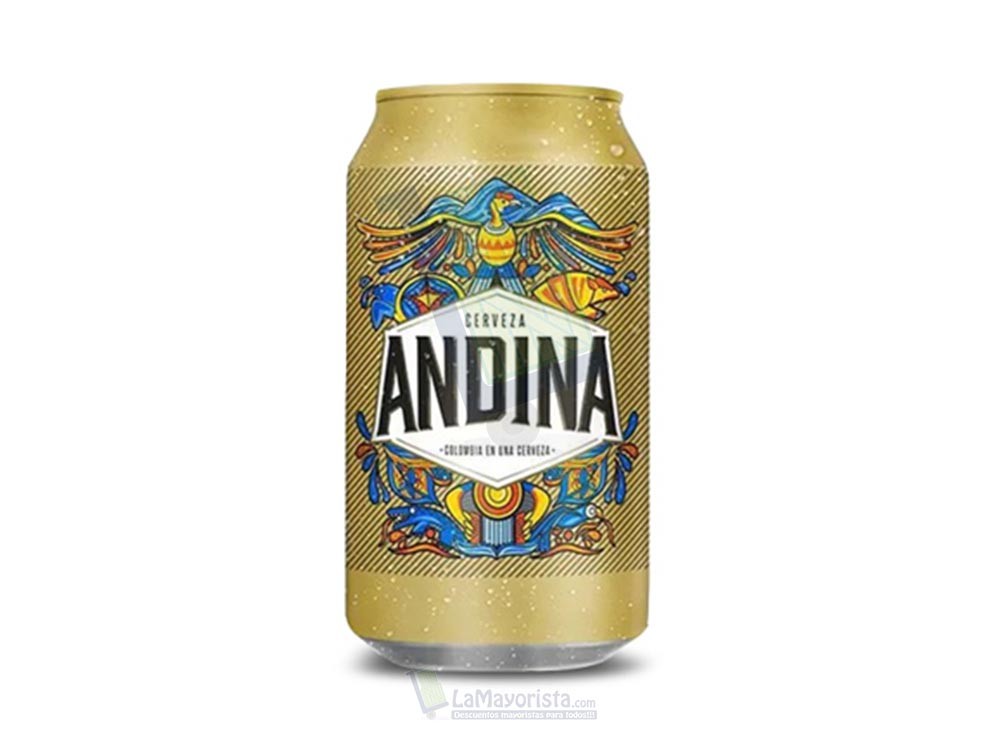 Cerveza Andina Lata x 355 ml Paca X 24