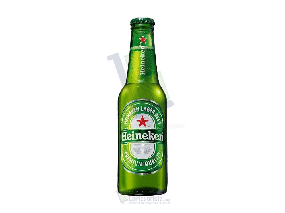 Cerveza Heineken Botella x 250 ml Paca X 24