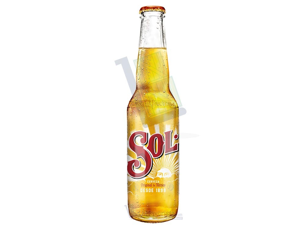 Cerveza Sol Botella x 355 ml Paca X 24