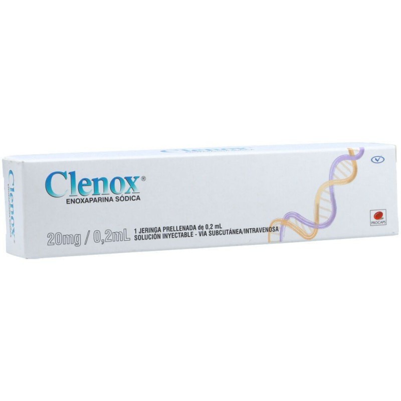 CLENOX 20 MG 2 ML X 1 AMP