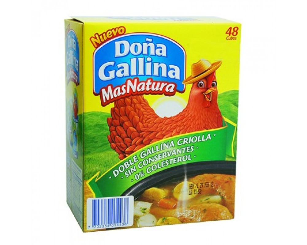 CALDO DOÑA GALLINA 48 UND x 504 GR