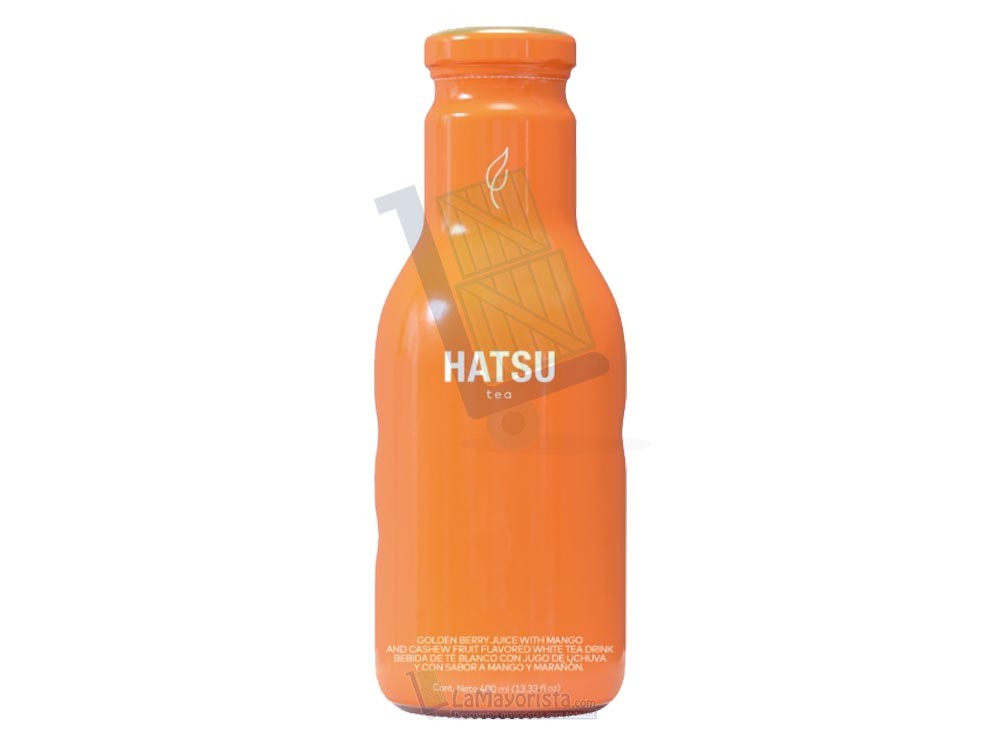 Te Hatsu Naranja x 400 ml Paca X 6