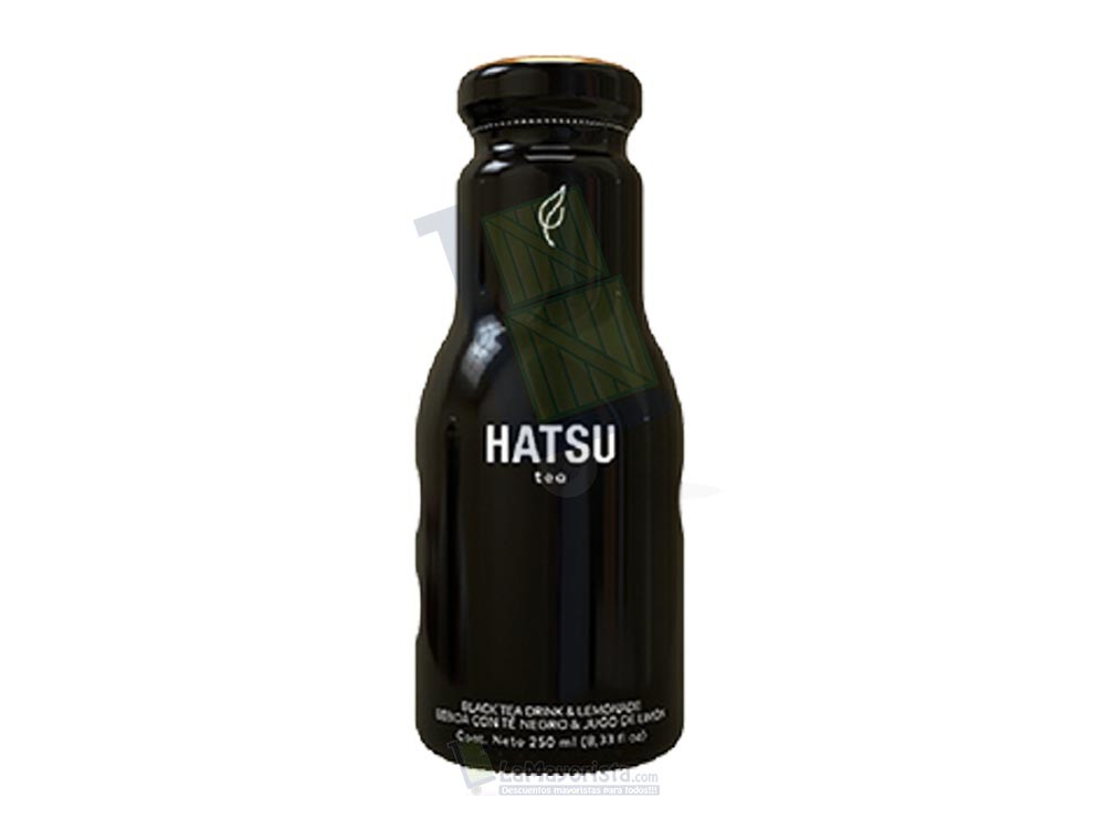 Te Hatsu Negro x 250 ml Paca X 6