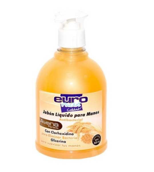 JABON LIQUIDO ANTIB AVENA EUROMAX *500ML