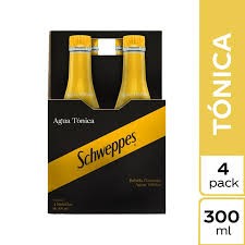 BEBIDA TONICA SCHWEPPES FOUR PACK*300 ML