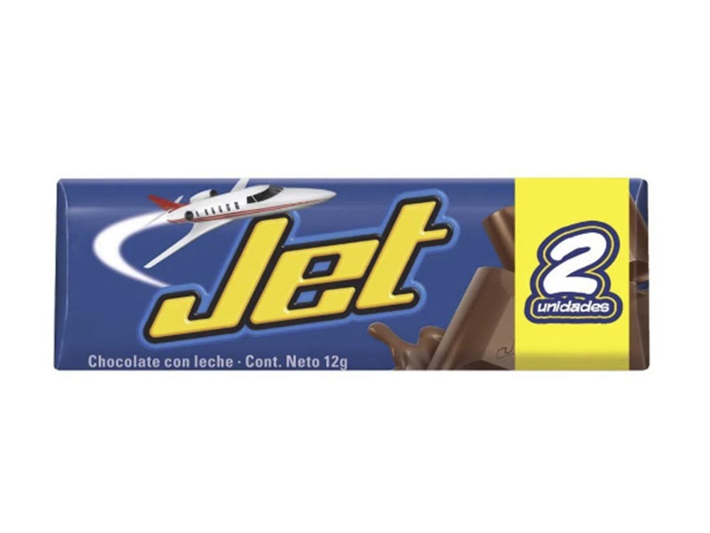 CHOCOLATINA JET LECHE DUOPACK * 24 GR