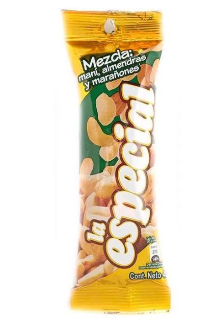 MANI LA ESPECIAL MEZCLA DE ALEMENDRAS  Y MARAÑONES