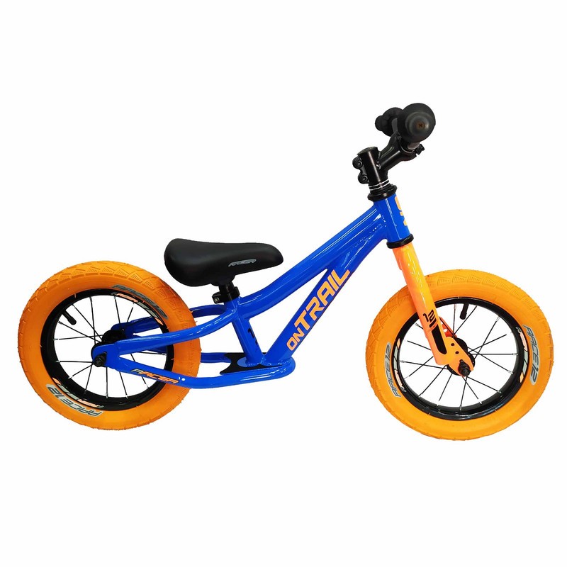 Bicicleta de equilibrio Ontrail sin pedales Azul - Naranja
