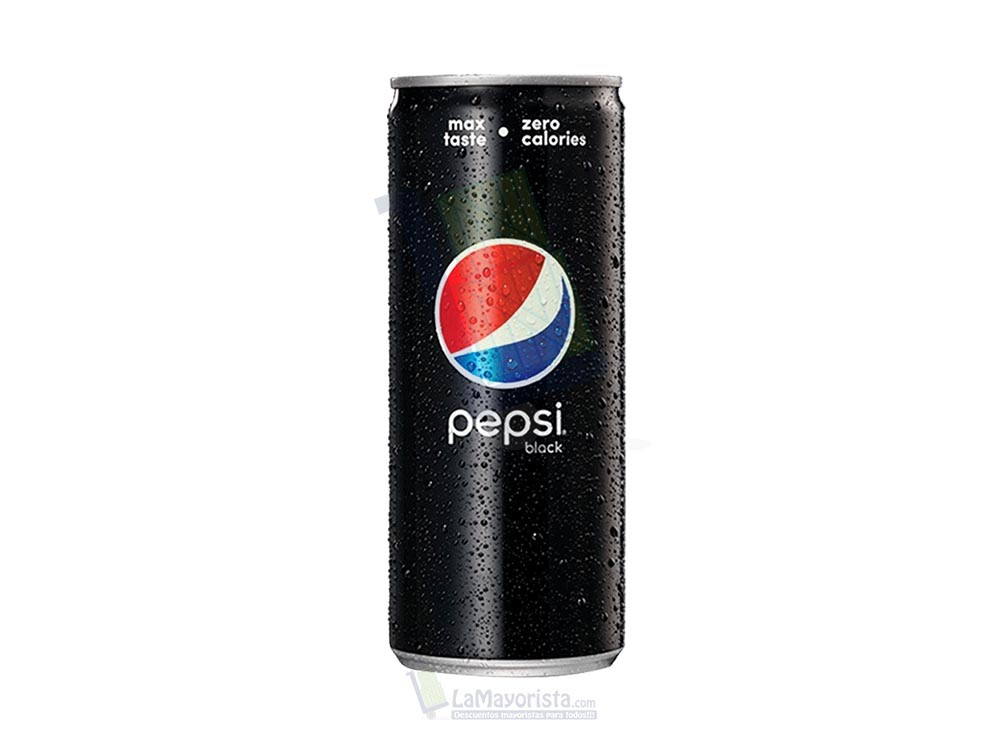Gaseosa Pepsi Black Lata x 269 ml Paca X 24