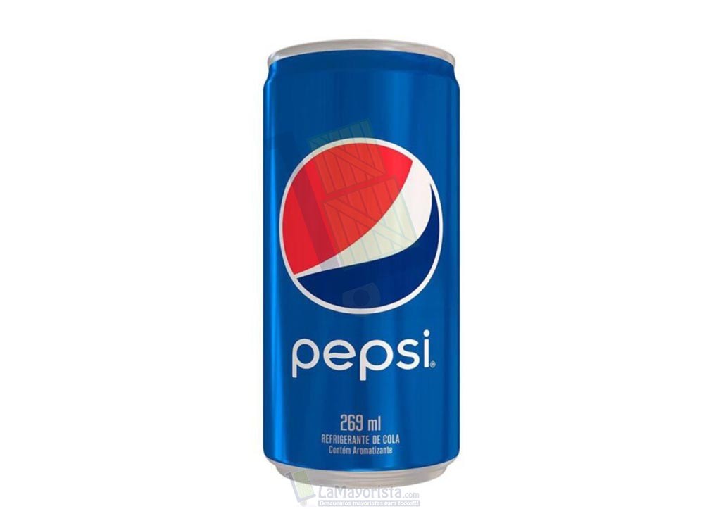 Gaseosa Pepsi Lata x 269 ml Paca X 24