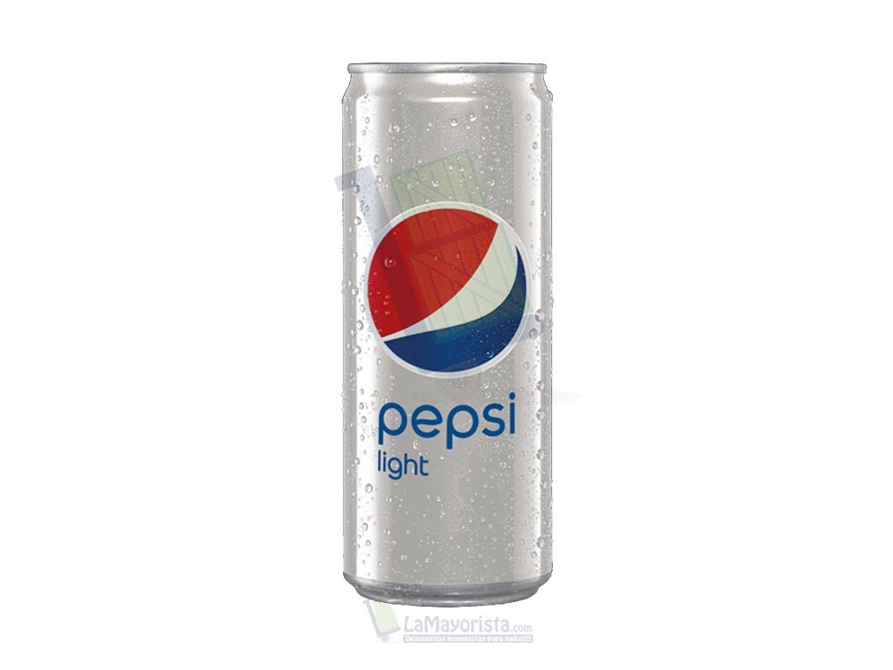 Gaseosa Pepsi Light Lata x 269 ml Paca X 24