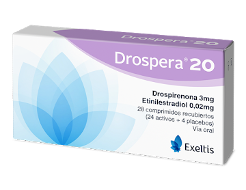DROSPERA 20 MG X 28 TBL REGULADO