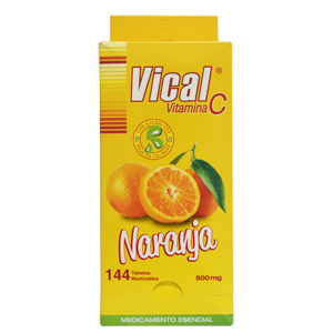 VITAMINA  NARANJA VICAL C TIRA X 12 TABL