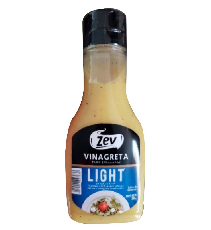 VINAGRETA LIGHT ZEV 265 G