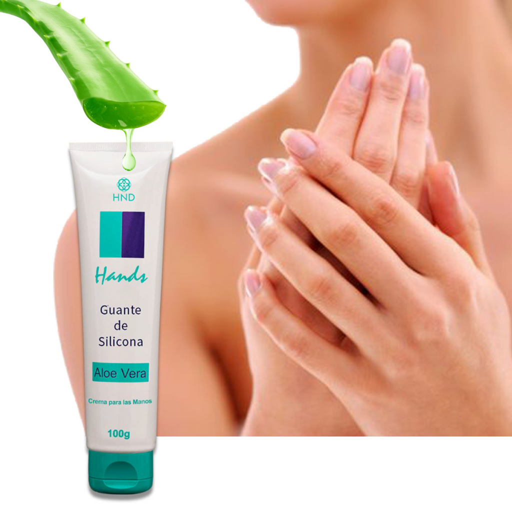 Hands Guante De Silicona HND Crema Hidratante Manos