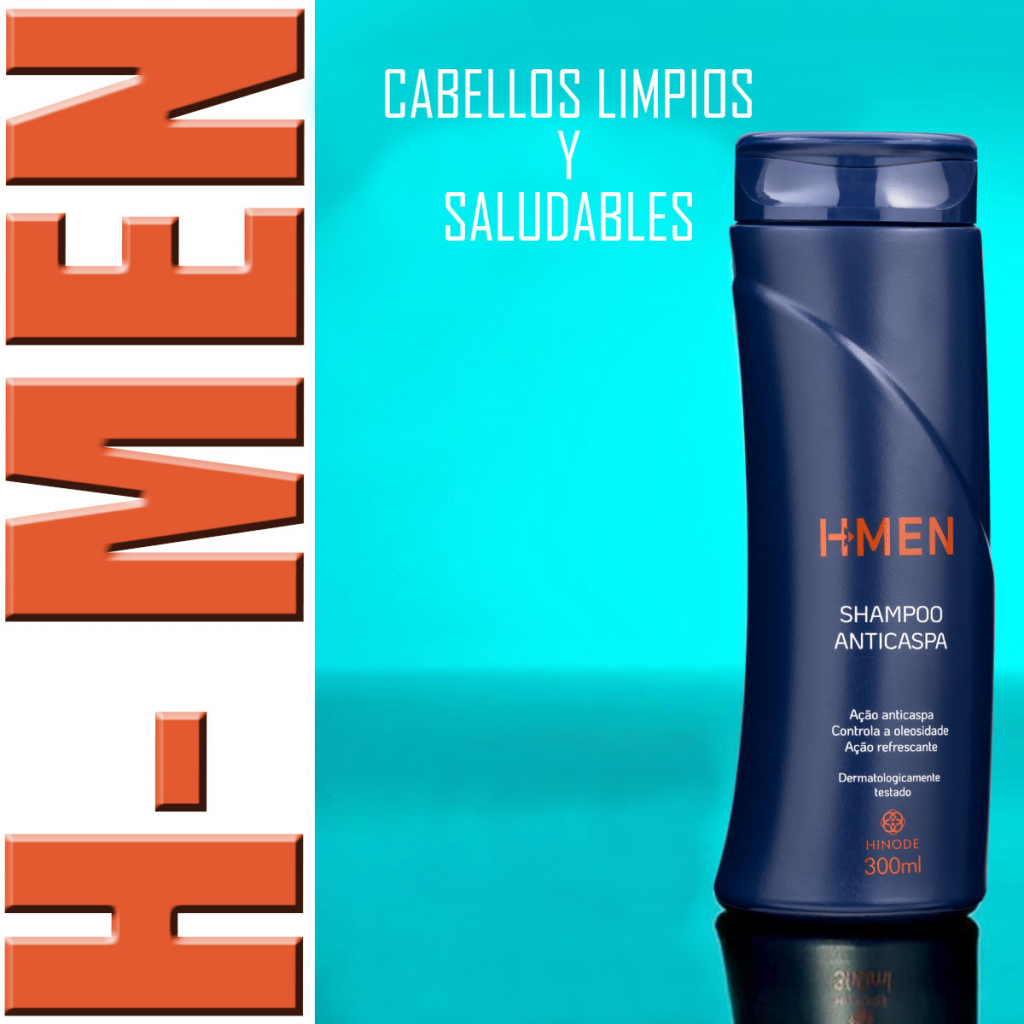 Shampoo Anti-caspa H-men Hnd Cuidado Cabello Masculino
