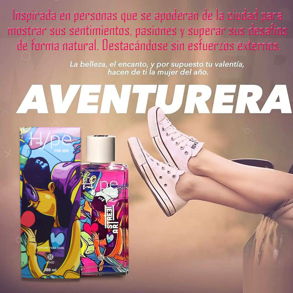 Colonia Hype Street Art For Her Perfume Mujer
