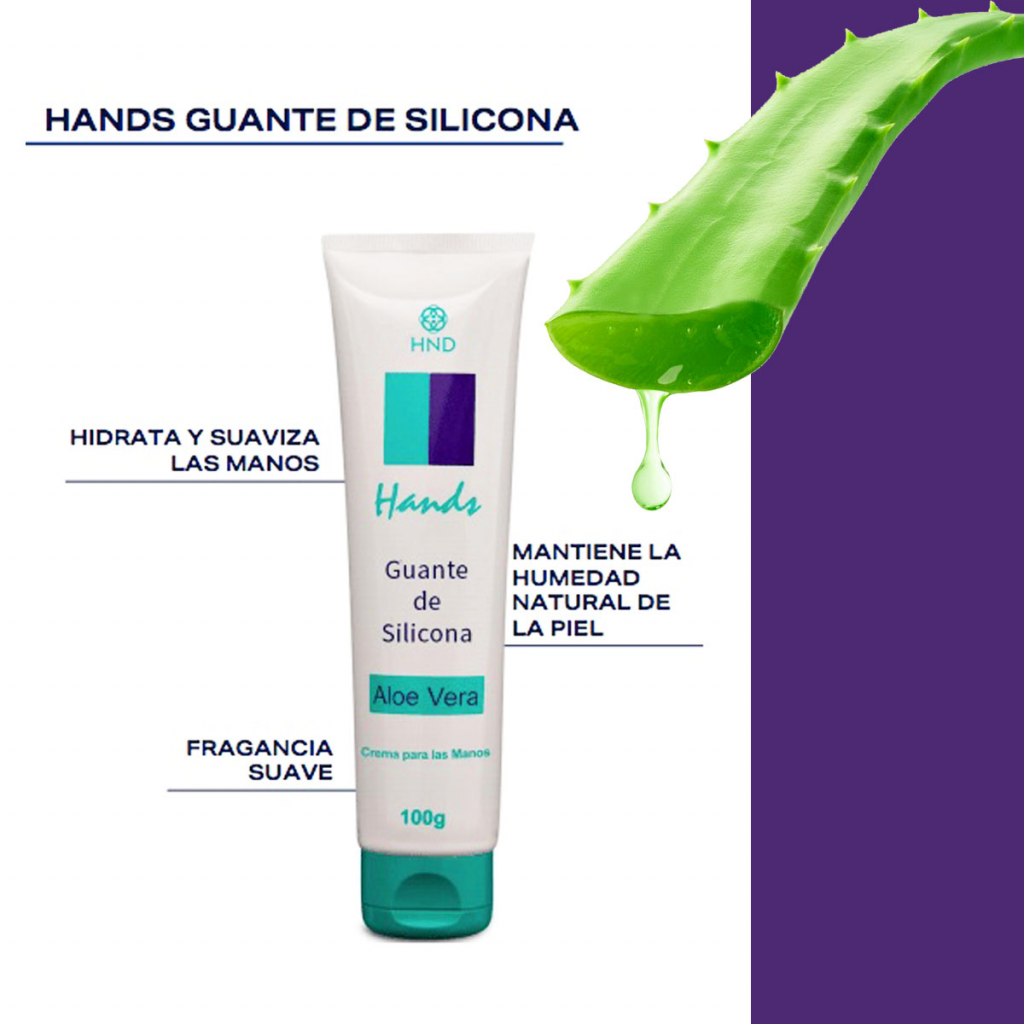 Hands Guante De Silicona HND Crema Hidratante Manos
