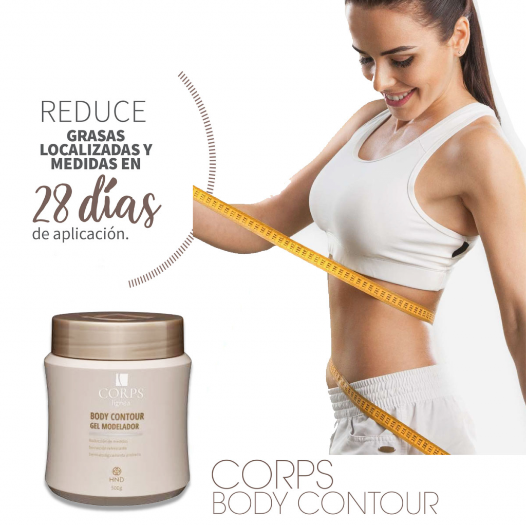 Gel HND Body Contour Gel Modelador Reductor Grasa Mujeres