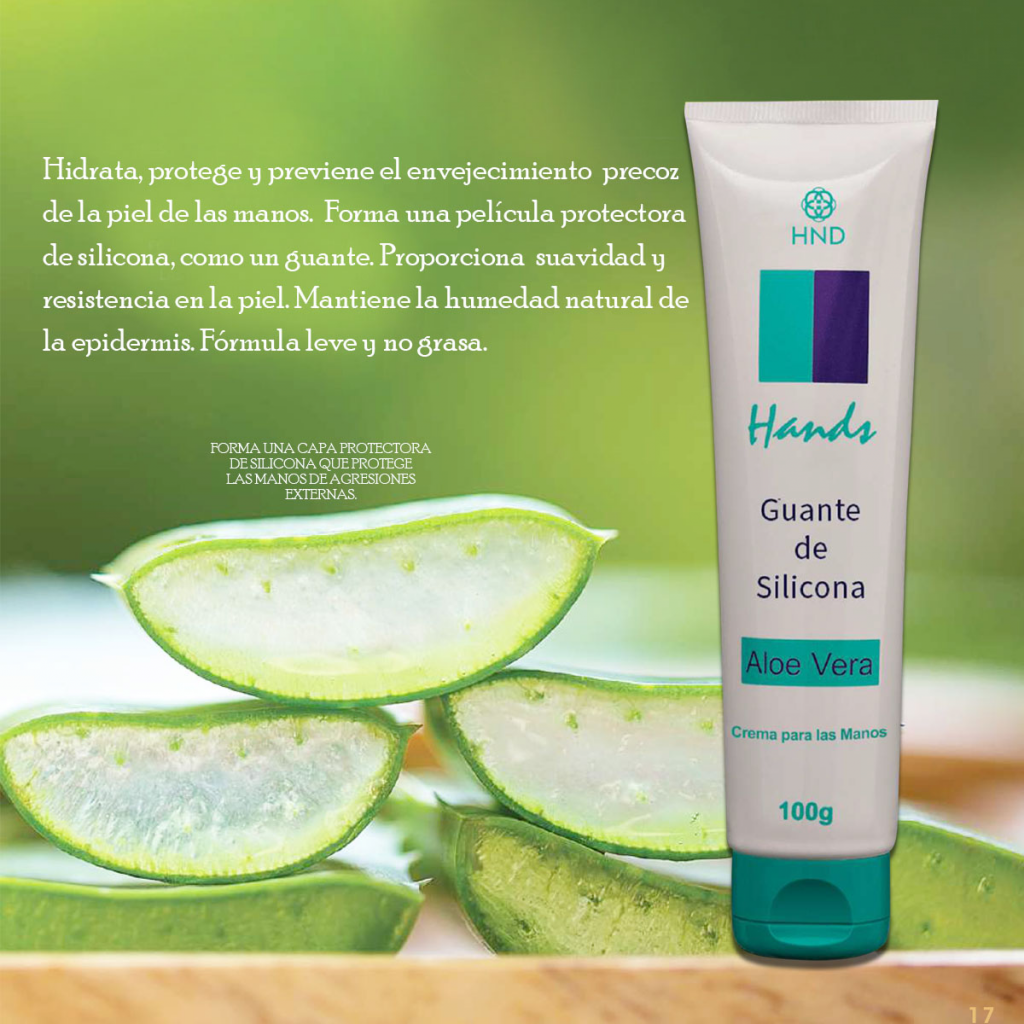 Hands Guante De Silicona HND Crema Hidratante Manos