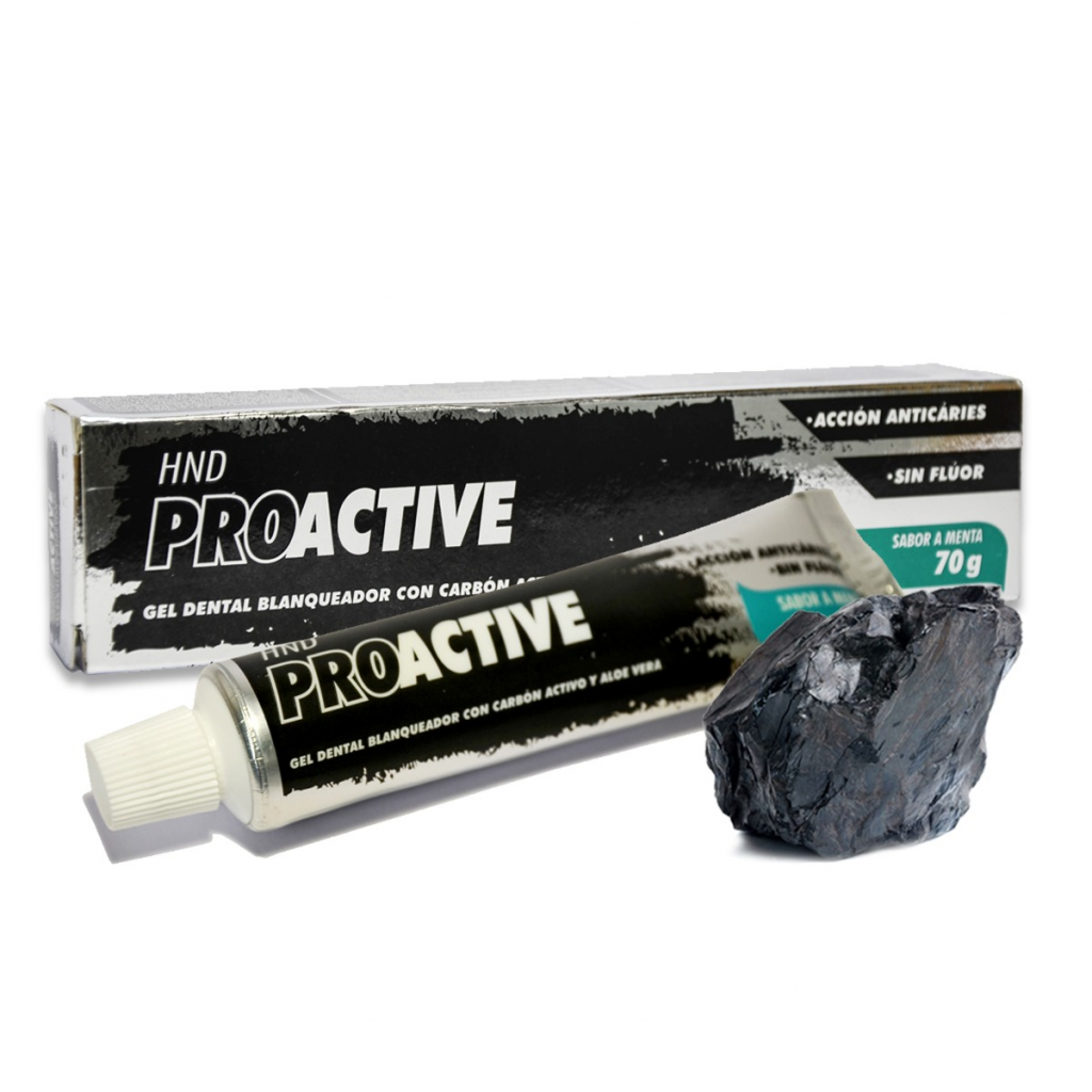 Gel Dental Carbón Activado HND Cuidado Belleza