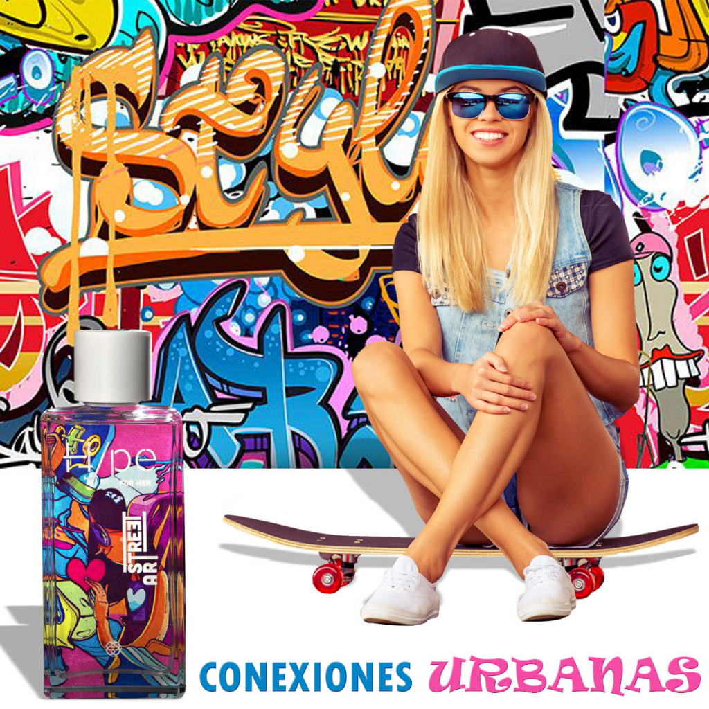 Colonia Hype Street Art For Her Perfume Mujer