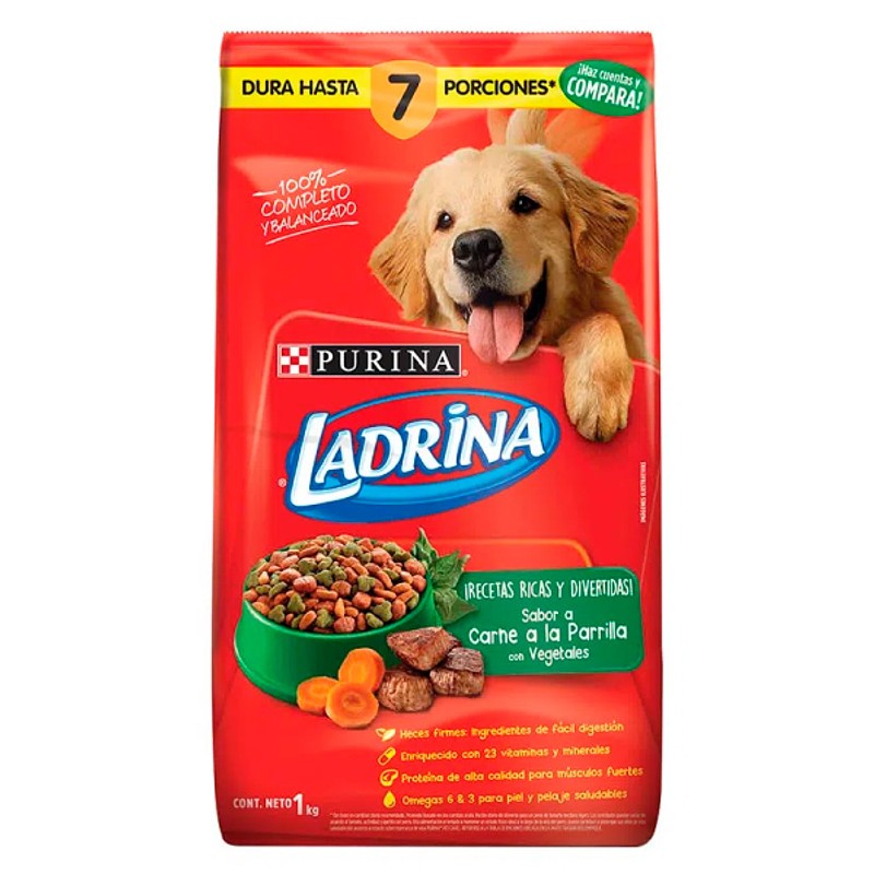 LADRINA CARNE PARRILLA VEGETALES *1000GR