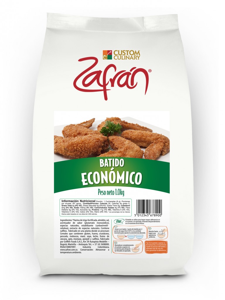 Batido Economico Zafran 1kg