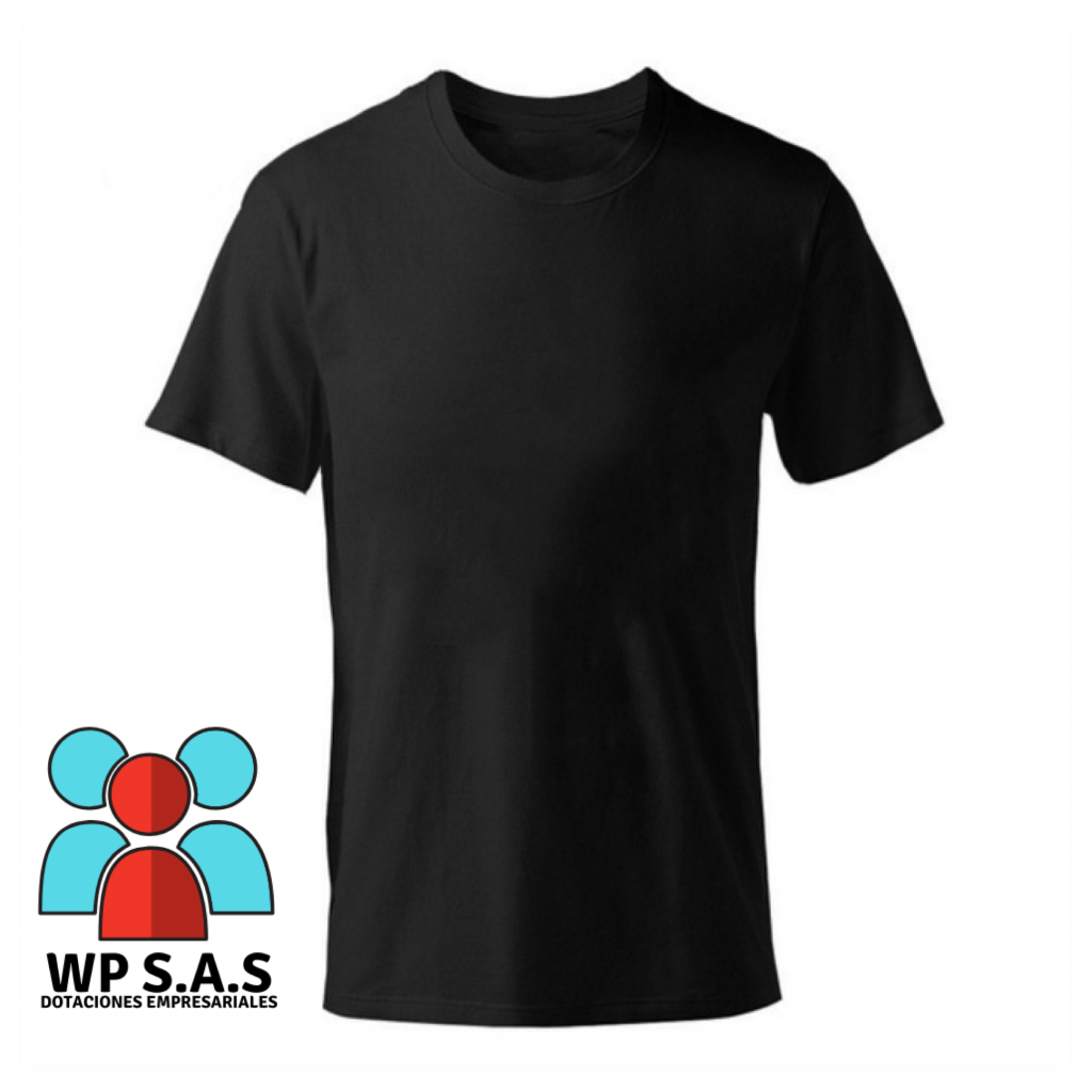 CAMISETA BASICA CUELLO REDONDO ALGODÓN HOMBRE- MUJER X 6 UNIDADES