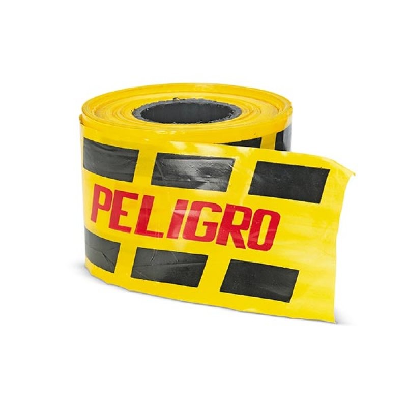 CINTA DE SEGURIDAD PELIGRO X 100 METROS X 12 ROLLOS