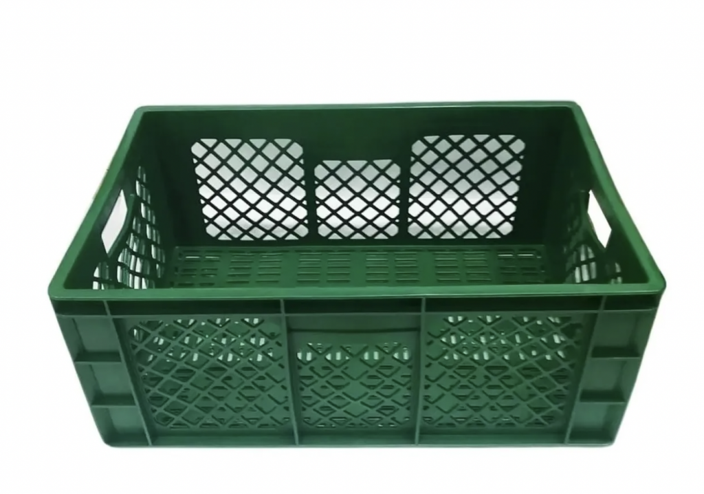 Canastilla Plástica Nueva Carullera 60 X 40 X 25 verde