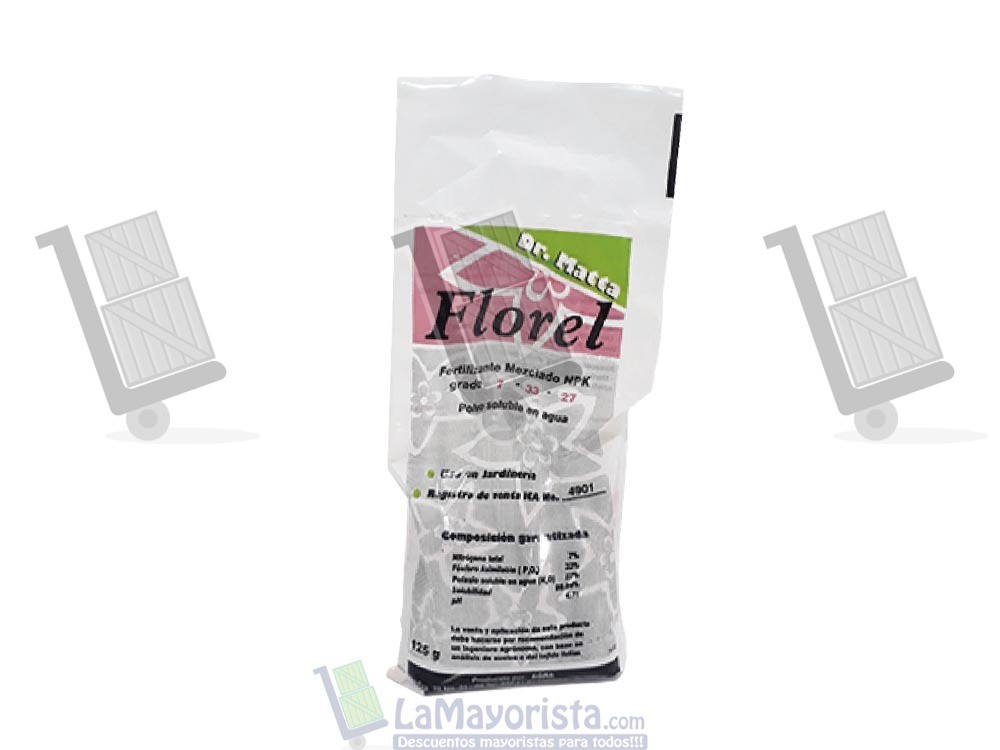 Florel Foliar Dr Matta – 125 Gramos -Dr Matta Jardinería