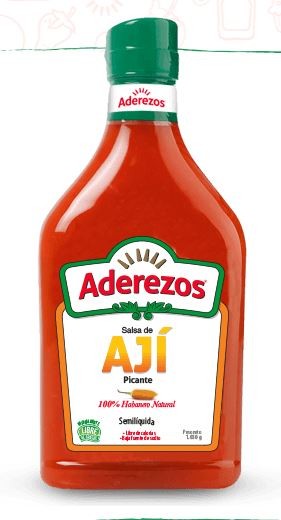Salsa de aji Aderezos x un litro