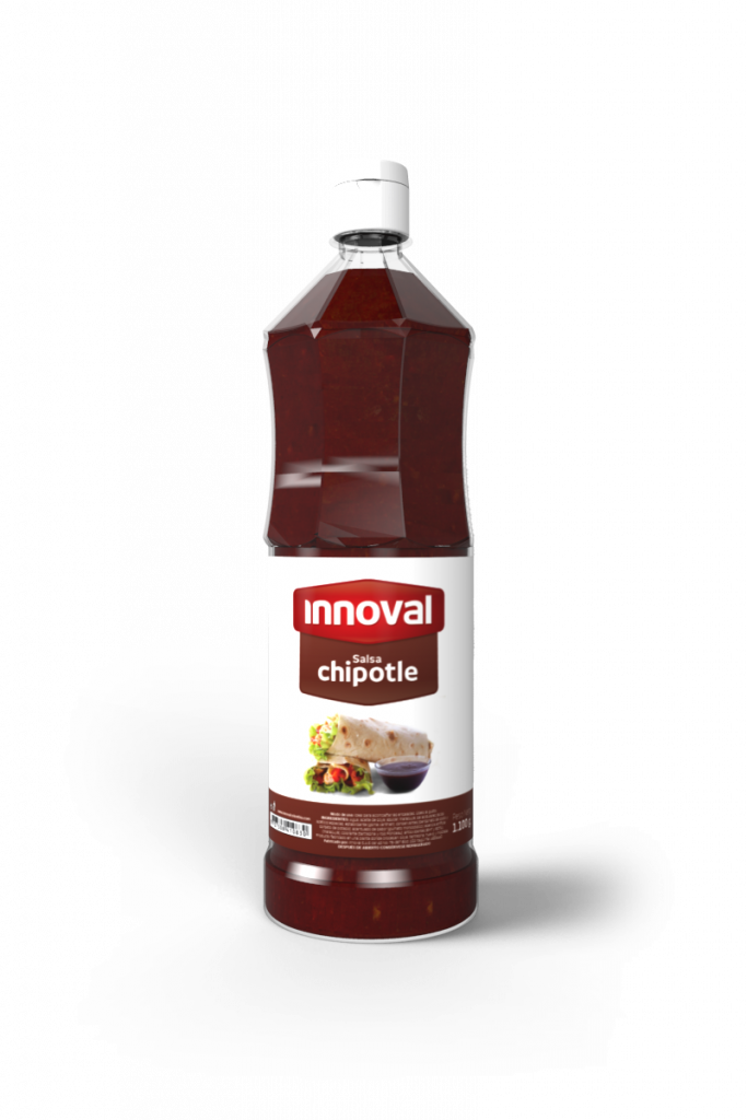 Salsa chipotle de la marca Innoval x un litro