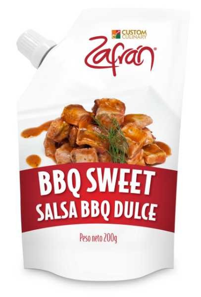 Salsa Bbq dulce Zafran x200 gr