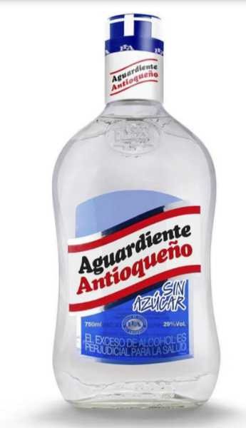 AGUARDIENTE BOTELLA SIN AZUCAR