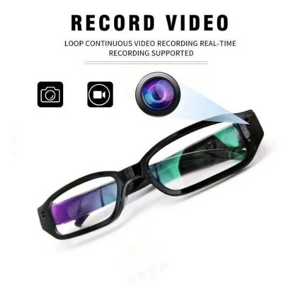 Gafas Espia Cámara 1080p FHD con micrófono