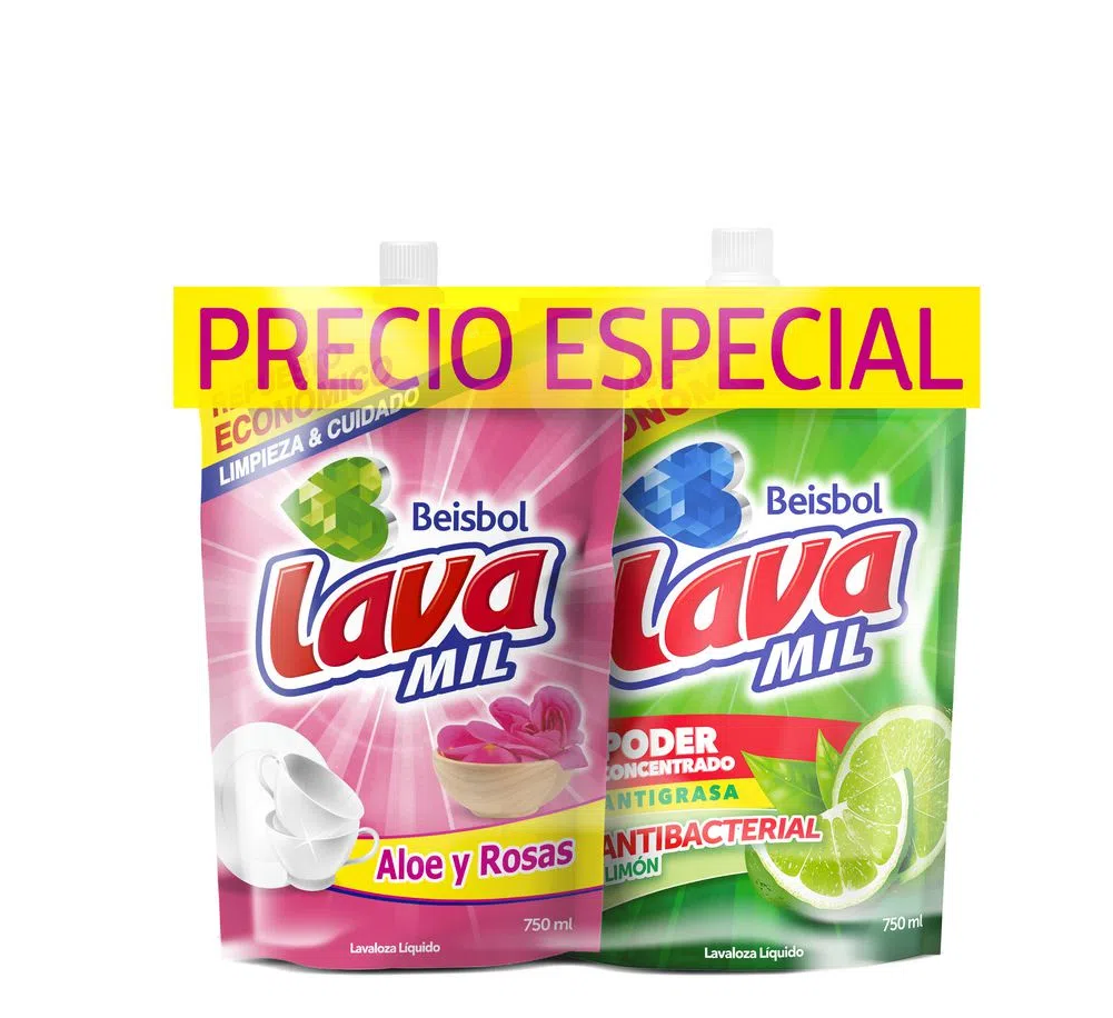 LAVALOZA LIQ LAVA MIL SURTIDODP X2*750ML