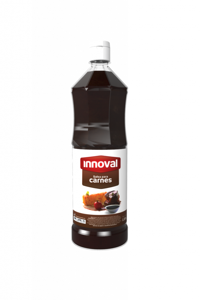 Salsa de carnes marca Innoval x un litro