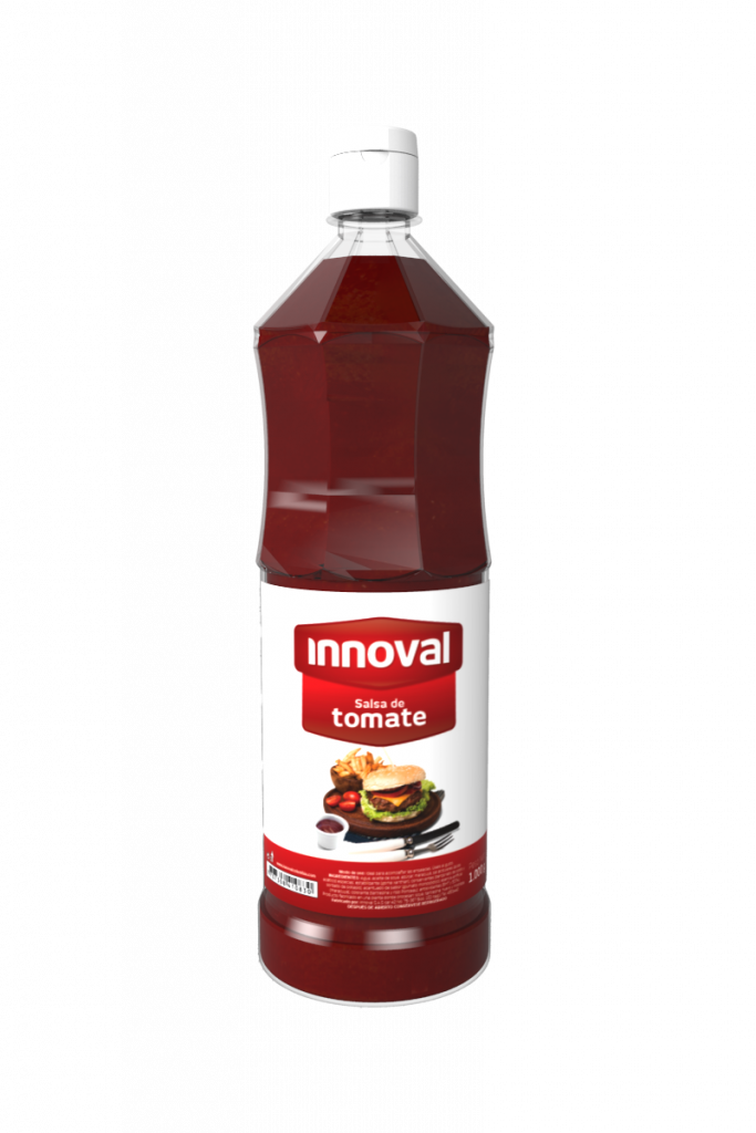 Salsa de tomate marca Innoval x un litro