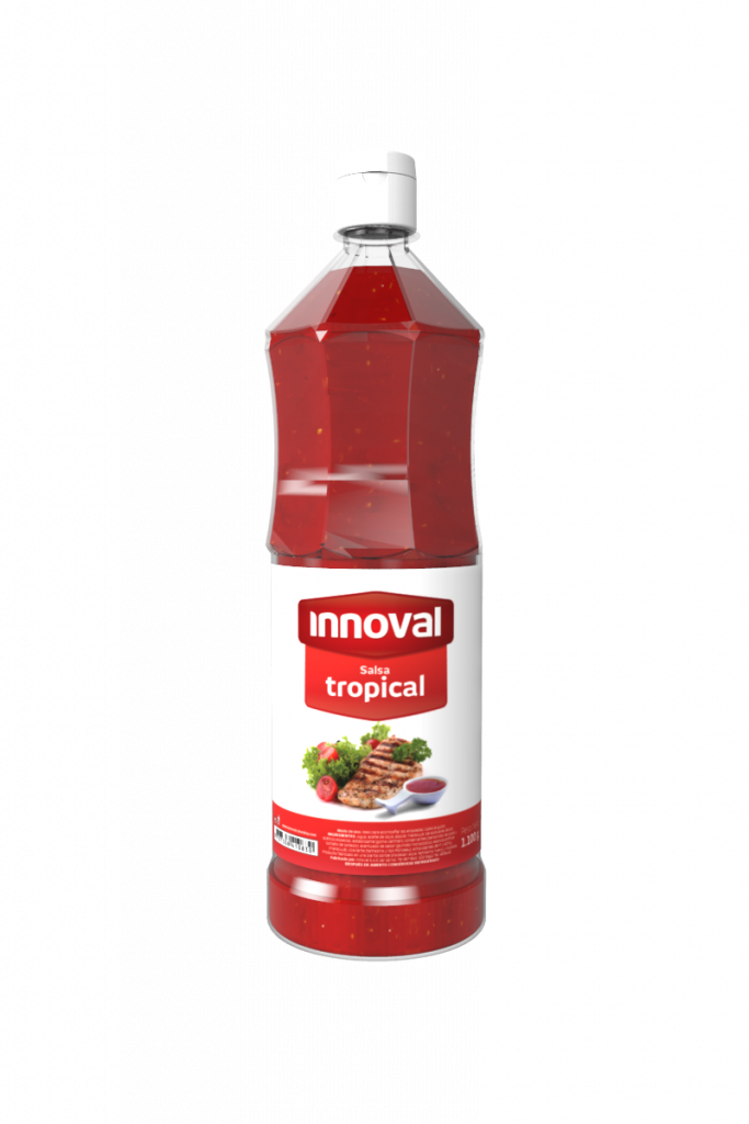 Salsa tropical de la marca Innoval x un litro