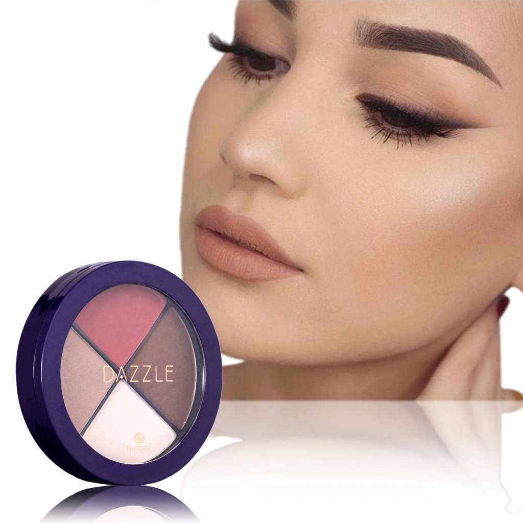 Sombras Quarteto Natural HND Dazzle Belleza Maquillaje