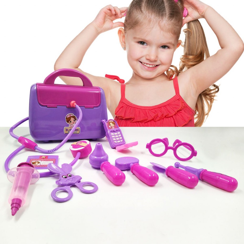 Maleta Doctor Infantil Juguete Medico Sonido Didáctico Luces