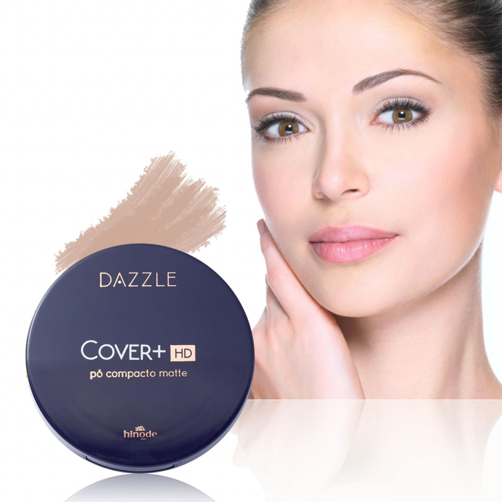 Polvo Compacto HND Rostro Belleza Femenino Claro 1