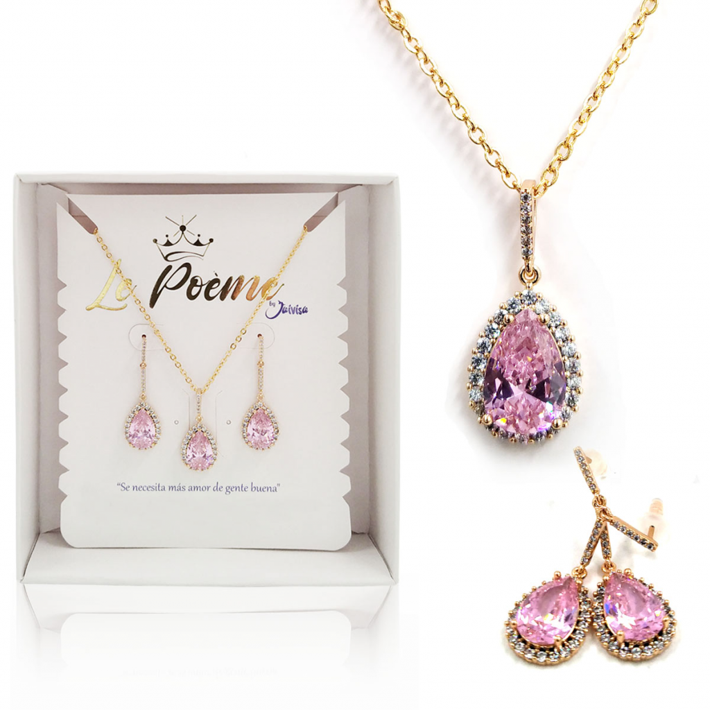 Joyería Collar y Aretas Accesorios Dama DUOFR570DJ