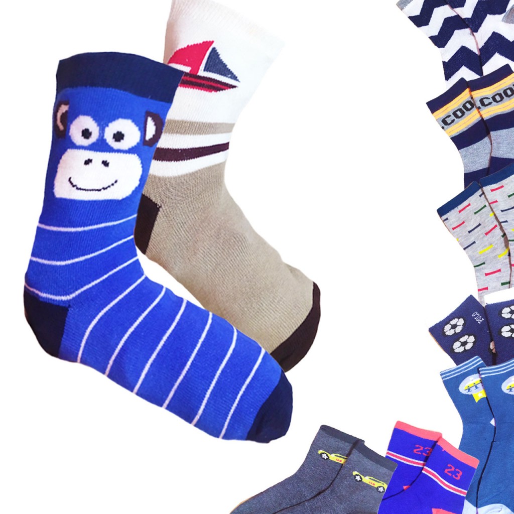 Medias Niño Calcetines Ropa Accesorios Colores Diseño 6 – 8