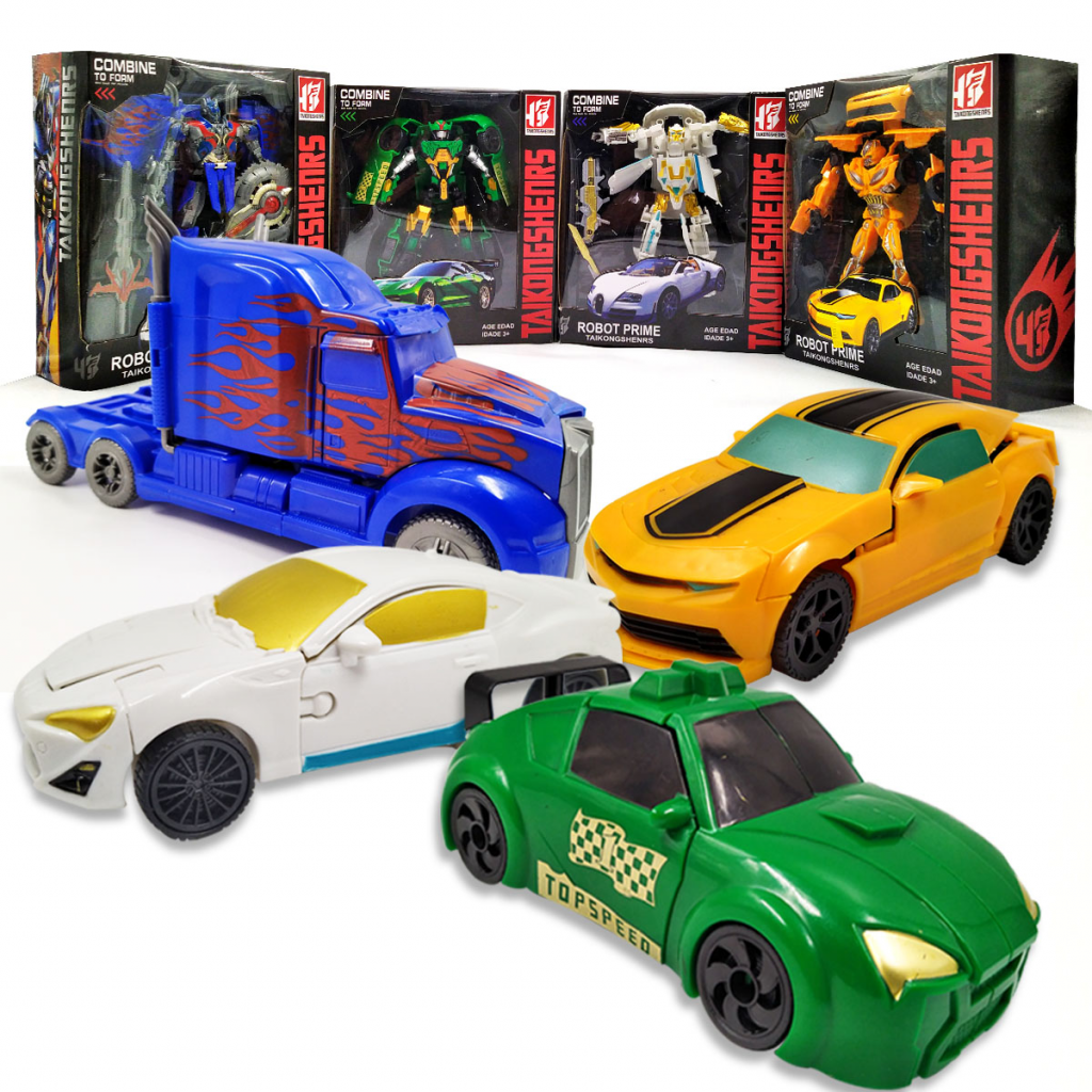 Carros Transformers Juguetería Robots Autos Juguetes Para Niños