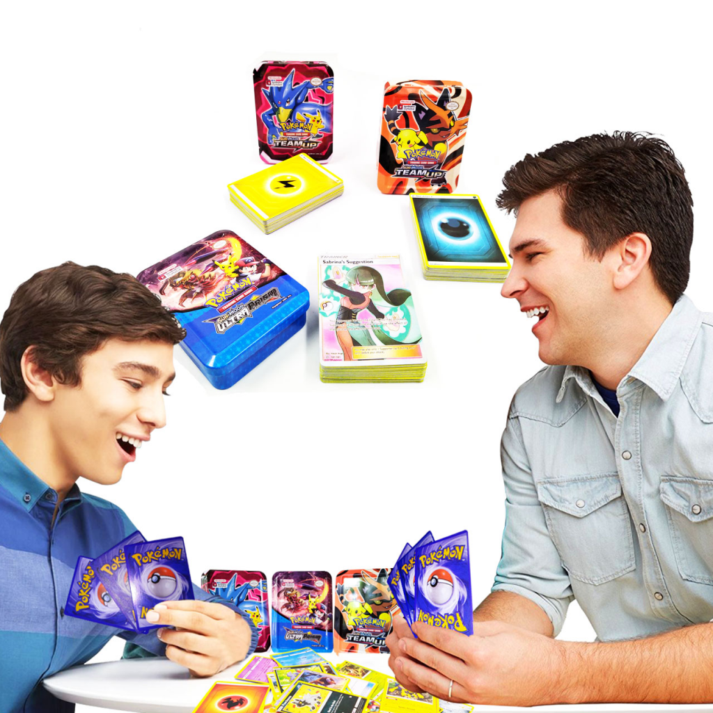 Pokemon Sun Y Moon Team Mup Cartas Juegos Colección Juguetes