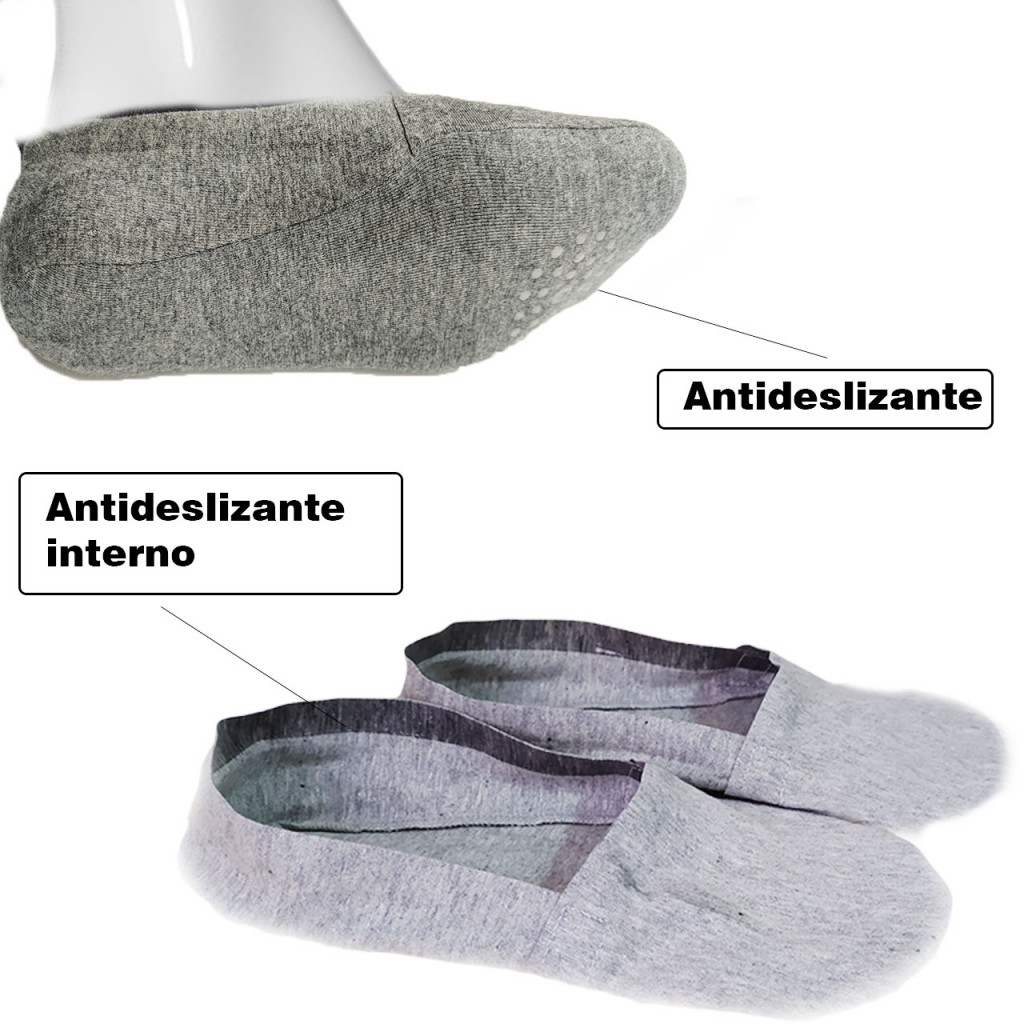 Medias Tobilleras Ropa Calcetines Taloneras Unisex Vestuario